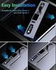 For Tesla Model 3 2025-25 / 2025 Model Y 65W USB Shunt HUB 5 IN 1 Intelligent Docking Station Car Adapter Powered Fast charging