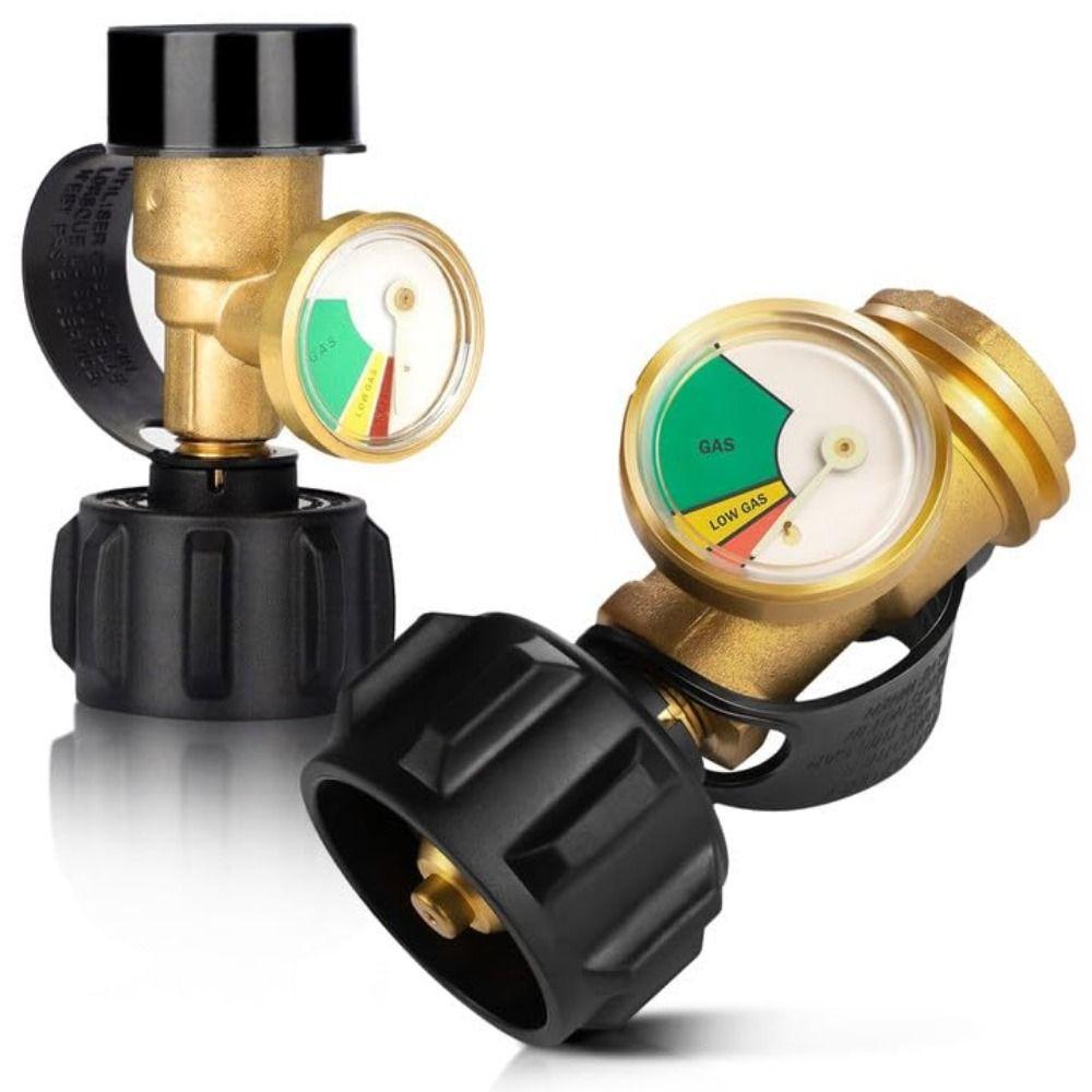 QCC1/Type Propane Tank Connector Leak-proof Propane Tank Gauge  for Heaters Converts