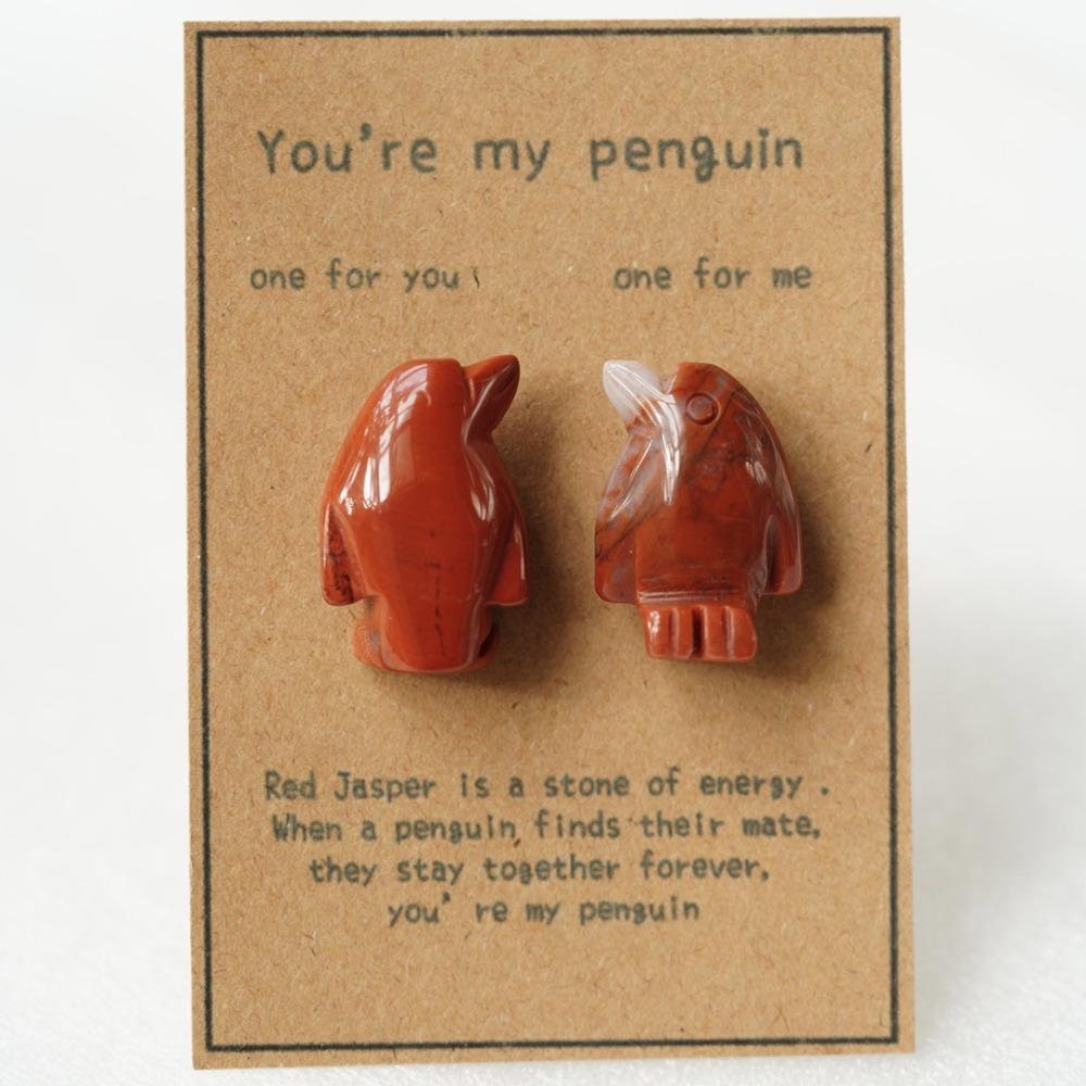 1 Paar Romantischer Stil Pinguin Geschenk Andenken Qualität Pinguinform Jubiläumsgeschenk Passendes Paar Andenken Für Ihn & Sie