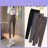 Tight Pants Nine Percent Cropped High Waist Slim Fit Trousers For Women