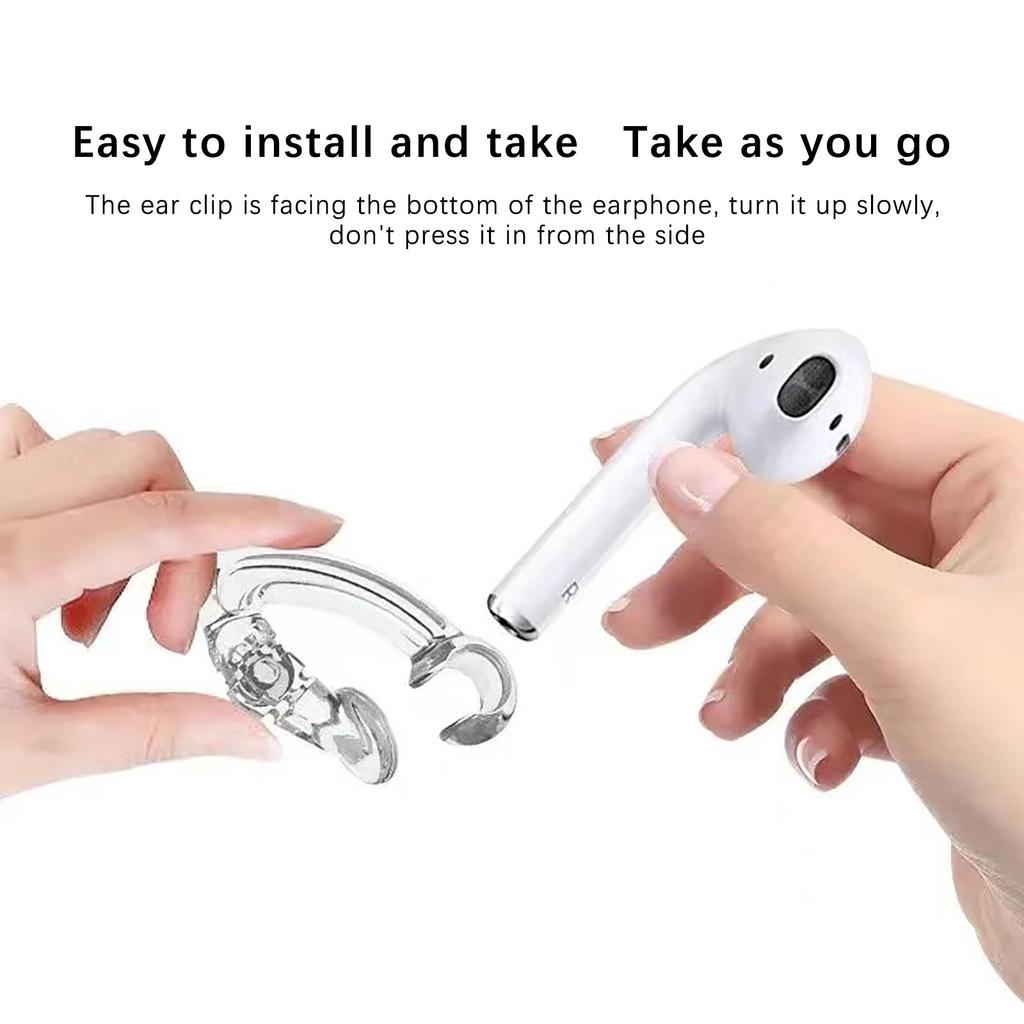 For 1/2 Bluetooth Headset Portable and Lightweight -lost Ear Hook