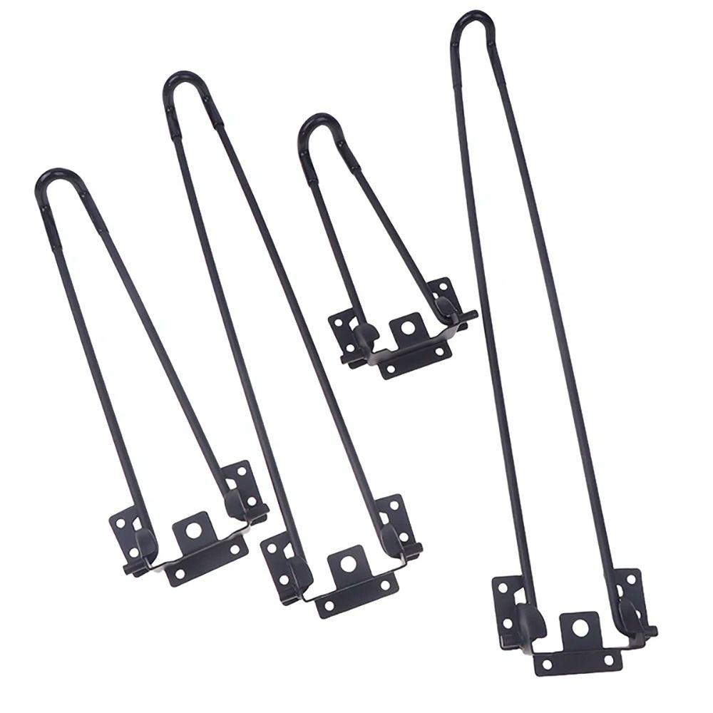 1/4Pcs 200/320/420/500mm Foldable Table Legs Table Replacement Legs Home Bench Dining Desk End