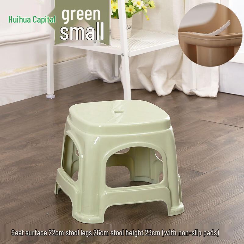 HUIHUADU Durable Non-Slip Plastic Stool