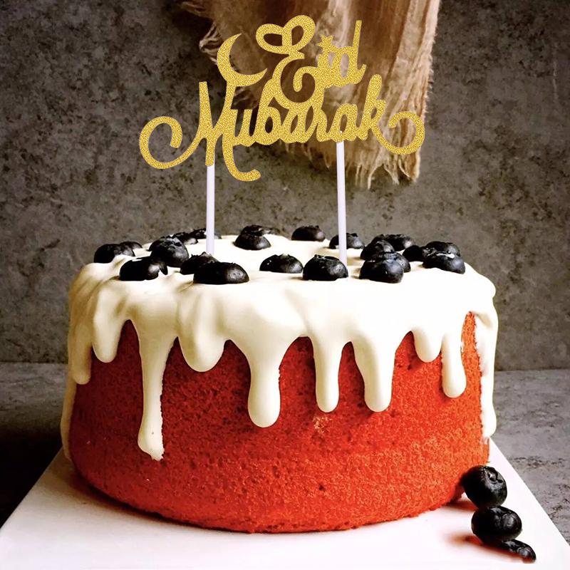 1pc Блеск Ид Мубарак Cupcake Toppers мусульманской Ид партии продовольственной лечить фрукты выборка украшения – купить по низким ценам в интернет-магазине Joom