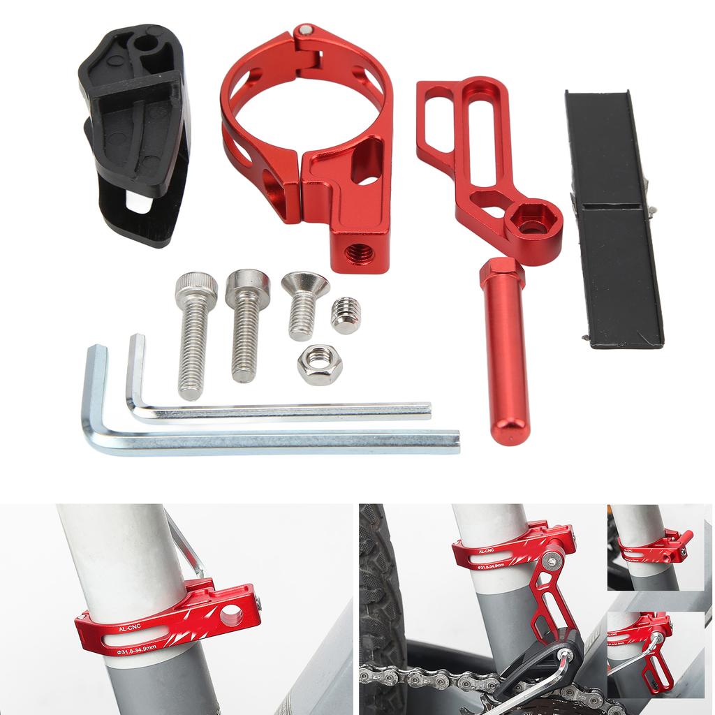 Lebycle Universeller Mountainbike Kettenschutz Aluminiumlegierung Fahrrad Kettenschutzbleche