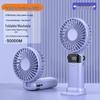 2026 Model Handheld Mini Fan: Rechargeable, Ultra-Quiet, Portable Desk Accessory
