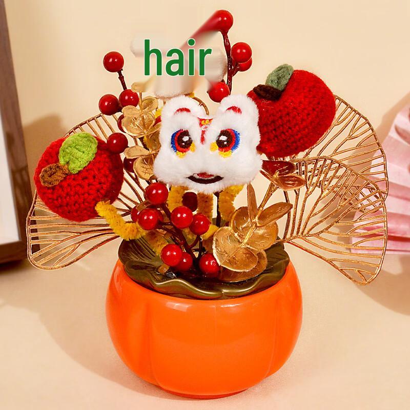 Искусственный цветок Handun украшение горшок удачи