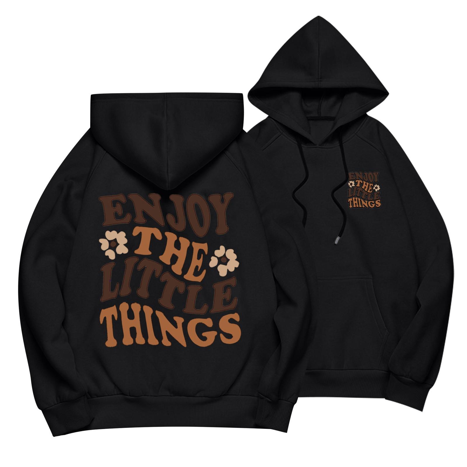 

Спортивный костюм с капюшоном, унисекс, одежда для бега, пуловер с длинными рукавами, толстовка с капюшоном XL чёрный