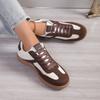 Fashion Women's Casual Shoes 2025 Buckle Sneakers Soft Bottom Anti-Slip Flat Bottom Board Shoes Retro Sports Comfortable Leisure Shoes
