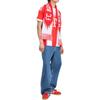 Adidas Printed Crew Neck Short Sleeve T-Shirt Men Tops Red JJ2137