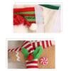 Elastic Christmas Appliance Cover With Cookie Design Reusable Polyester Dustproof Refrigerator Protector For Holiday