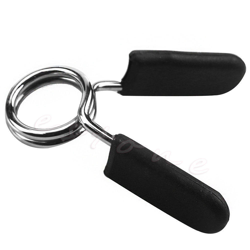 2x 30mm Federschloss Langhantelclip Hantelschloss Gewichtheben Fitness-Training 2x 30mm Federschloss Langhantelclip Hantelschloss Gewichtheben Fitness-Training