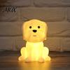 Comforting Nightlight for Dark Fears Cute Animal Night Light Kids, Rabbit Bear Deer Cat Dog Shape LED Bedside Lamp, Soft Glow Nursery Lamp Baby Sleep