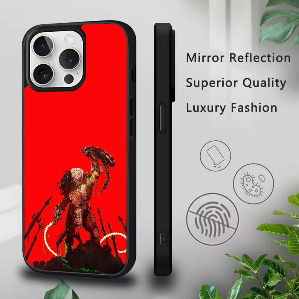 The P-Predator Cool Phone Case For iPhone 17,16,15,14,13,12,11,Pro,Max,Plus,Mini,SE4,E For Magsafe Wireless