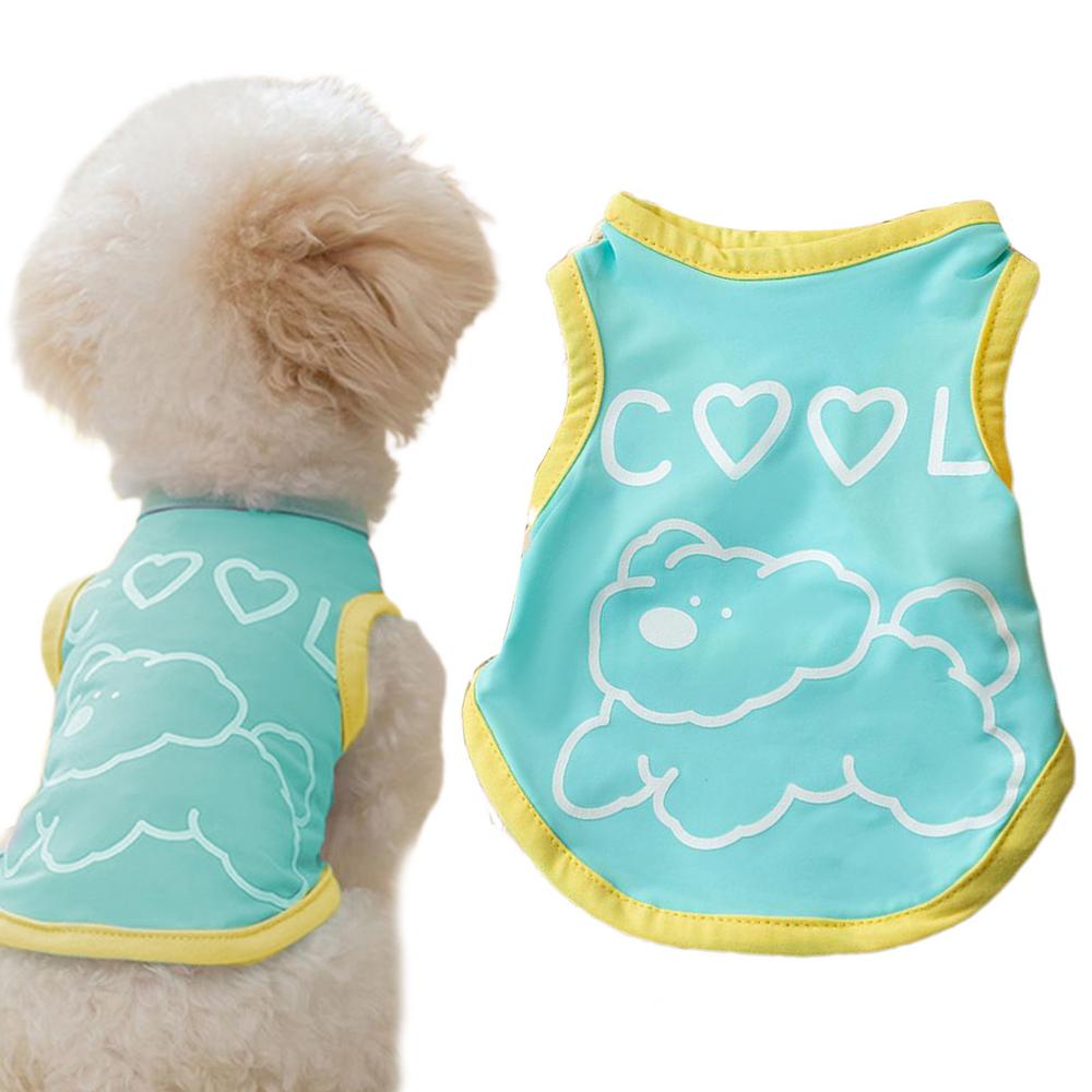 Summer Dog Clothes Dog Cooling Vest Soft Dog Shirt For Small Dogs Small Dog Shirt Chihuahua Clothes For Daily Wear Sports