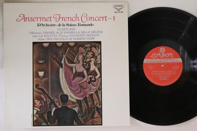 LP Record ERNEST ANSERMET, L' ORCHESTRE DE LA - Ansermet French Concert Vol. 1 SLA6146 LONDON 1976 Japan Classical Used