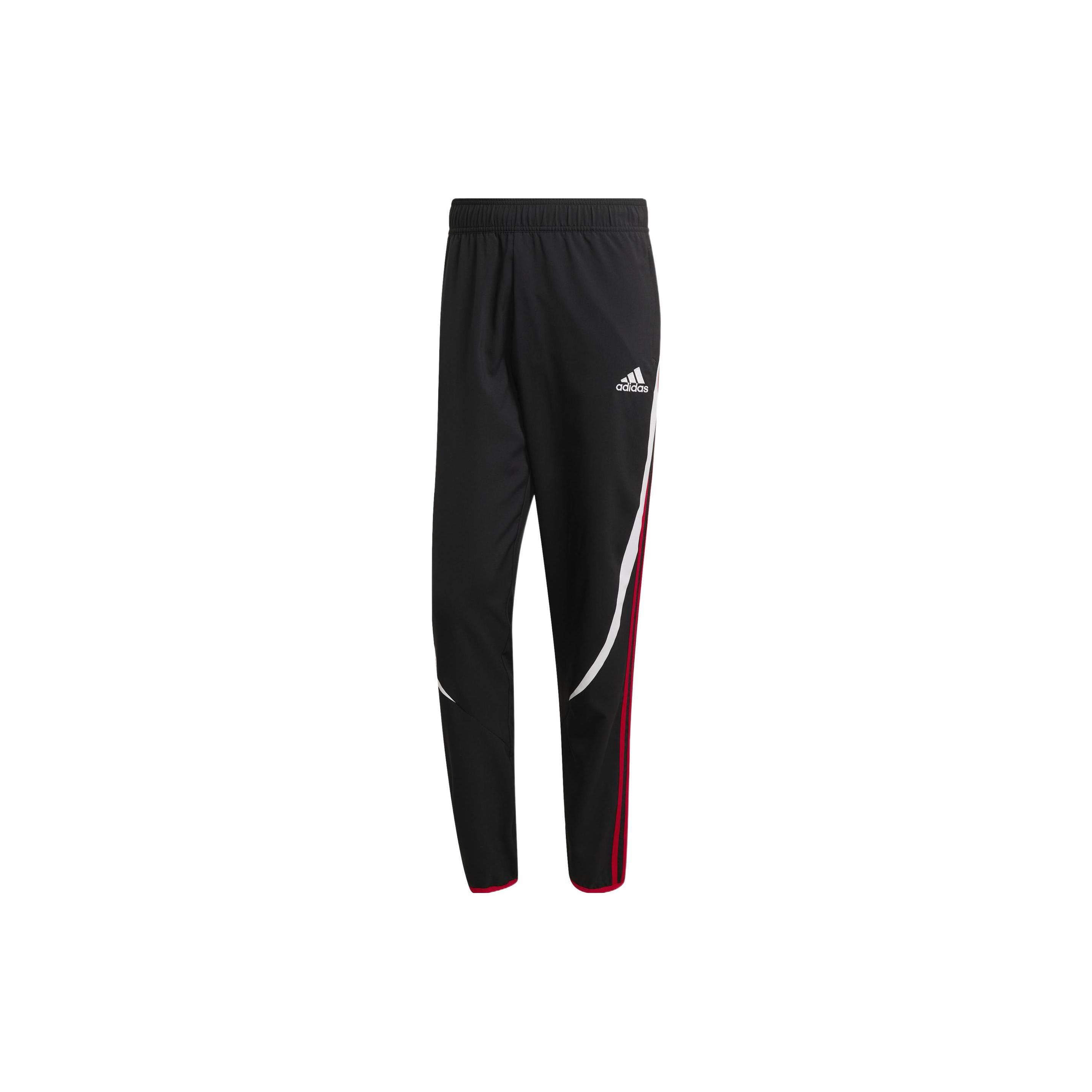 Мужские вязаные спортивные штаны Adidas Черные Умеренно зауженные H64068 S