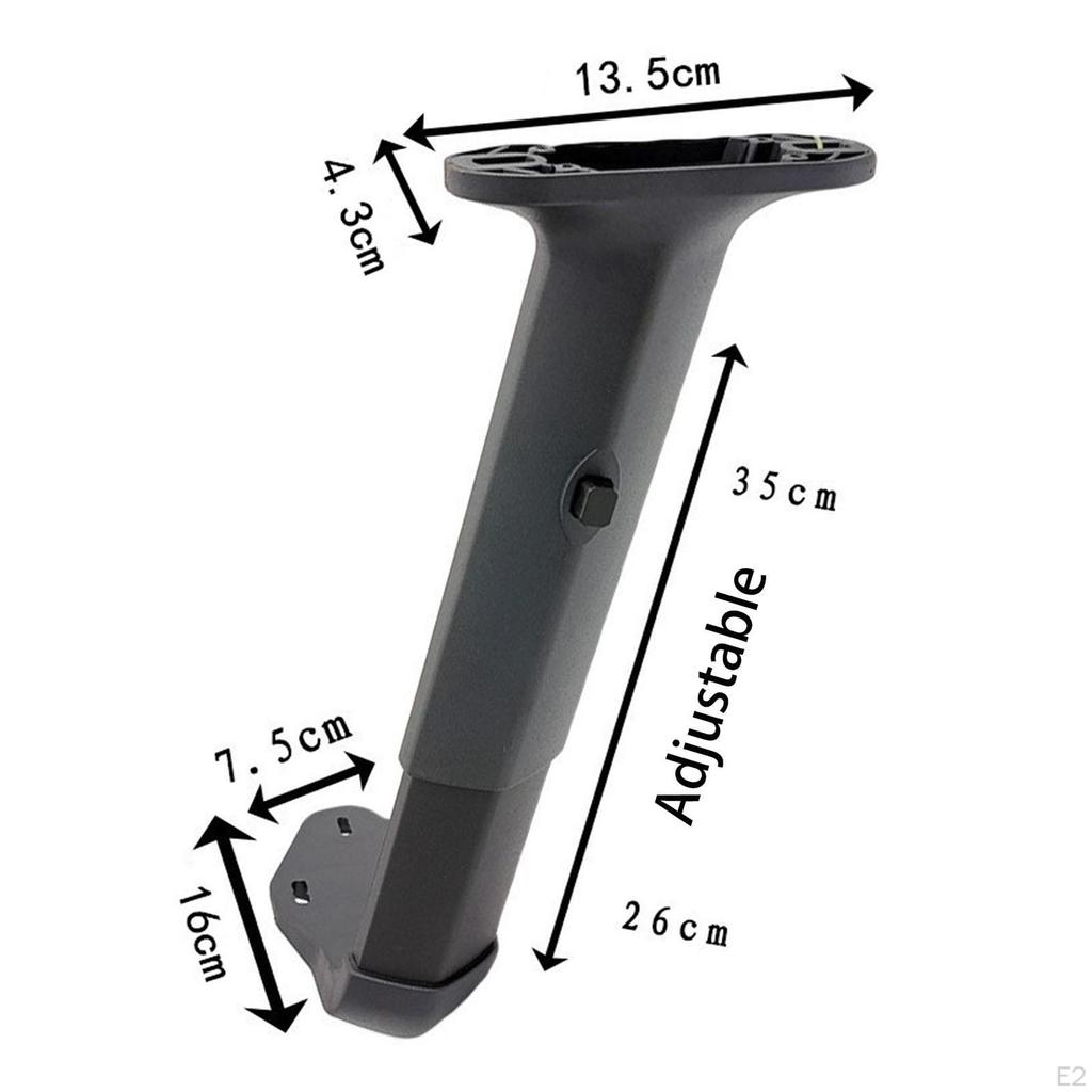 Gaming Task Chair Arms Set, Pair of Height Adjustable Armrests, Replacement Armrests