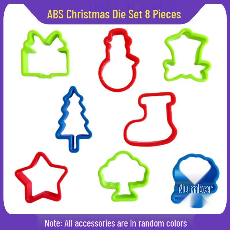 Handmade Colored Playdough Set for Kids with Molds and DIY Tools