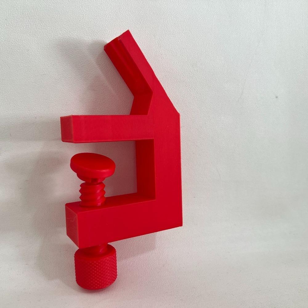 

Пластиковый джиг для пуллеров молнии ручной работы, многоразовый инструмент для изготовления молний, однотонный, легко собираемый, вспомогательный швейный джиг для молний красный