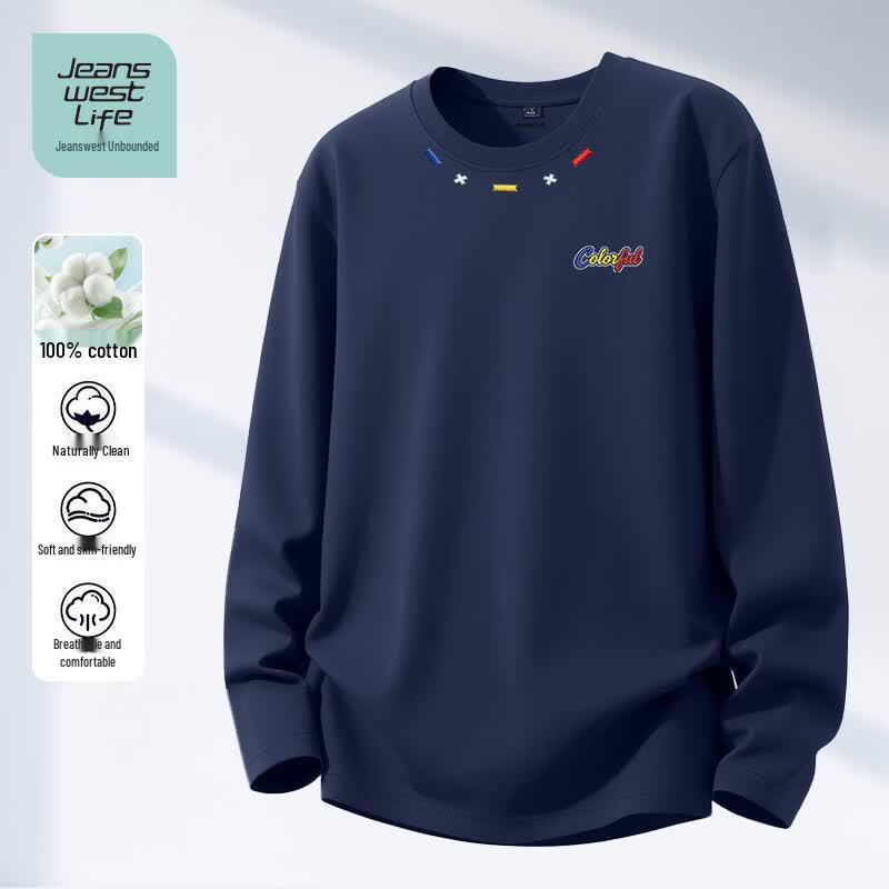 Jeanswest Life Youth Long Sleeve Cotton T-Shirt