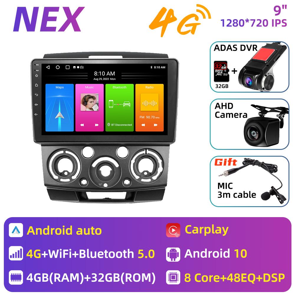 Car Stereo for Ford Everest Ranger Mazda BT50 BT-50 2006-2011 2 Din Android Radio Screen Multimedia Player Autoradio Head Unit