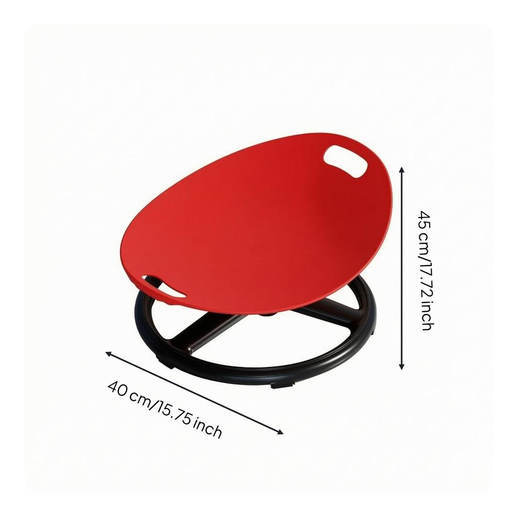 360° Rotation Rotating Chair | with Metal Base, sensory