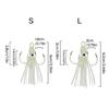 Fishing Wobbler Artificial Baits Crankbait Lure Fishing Tackle Accessories Glow Soft Jig Squid Skirt Baits