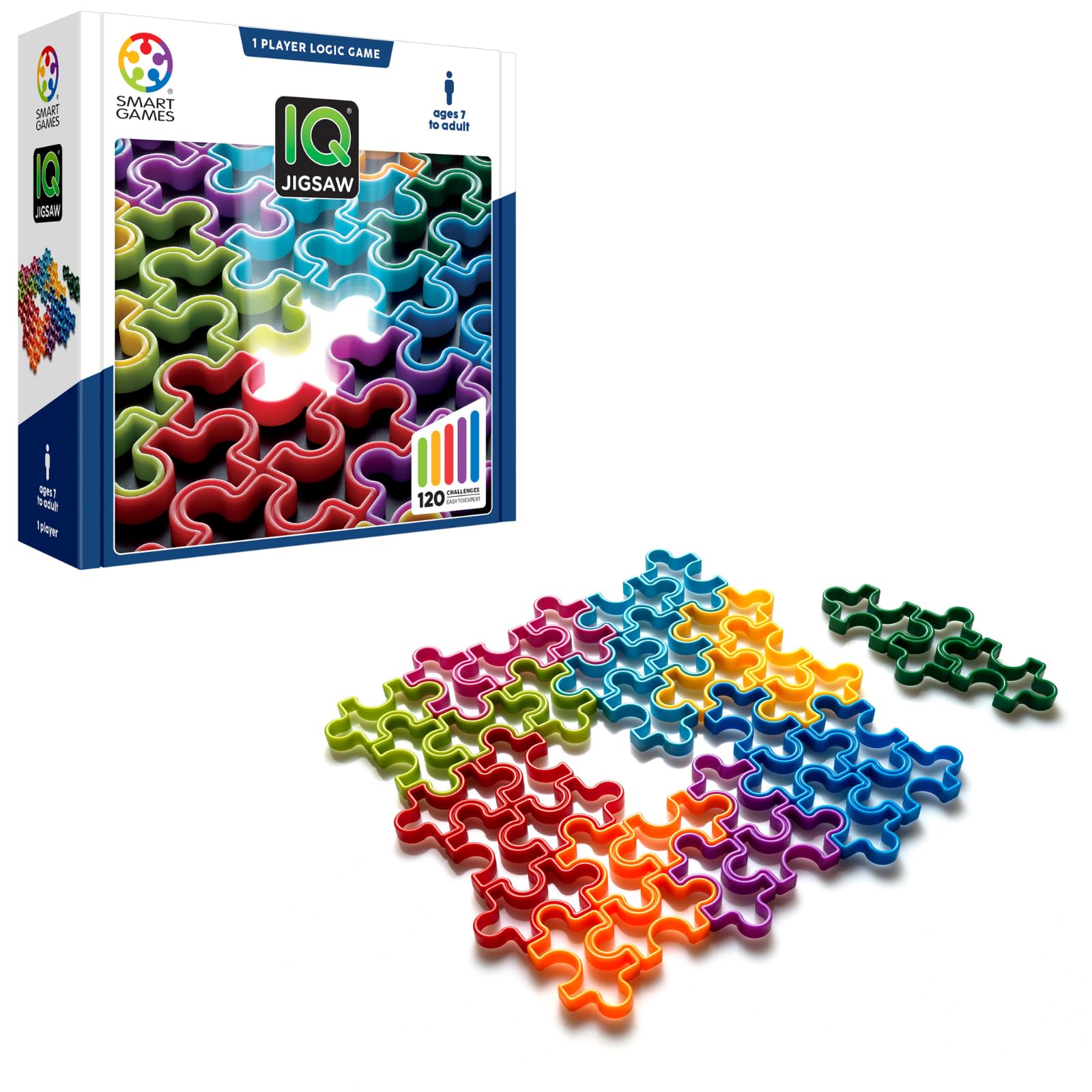 

SmartGames IQ Jigsaw Puzzle 120 Challenge Ages 7 - Adults