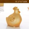 1PCS handmade ceramic cute twelve zodiac monkey chicken dog mouse dragon piggy bank home storefront front desk decoration