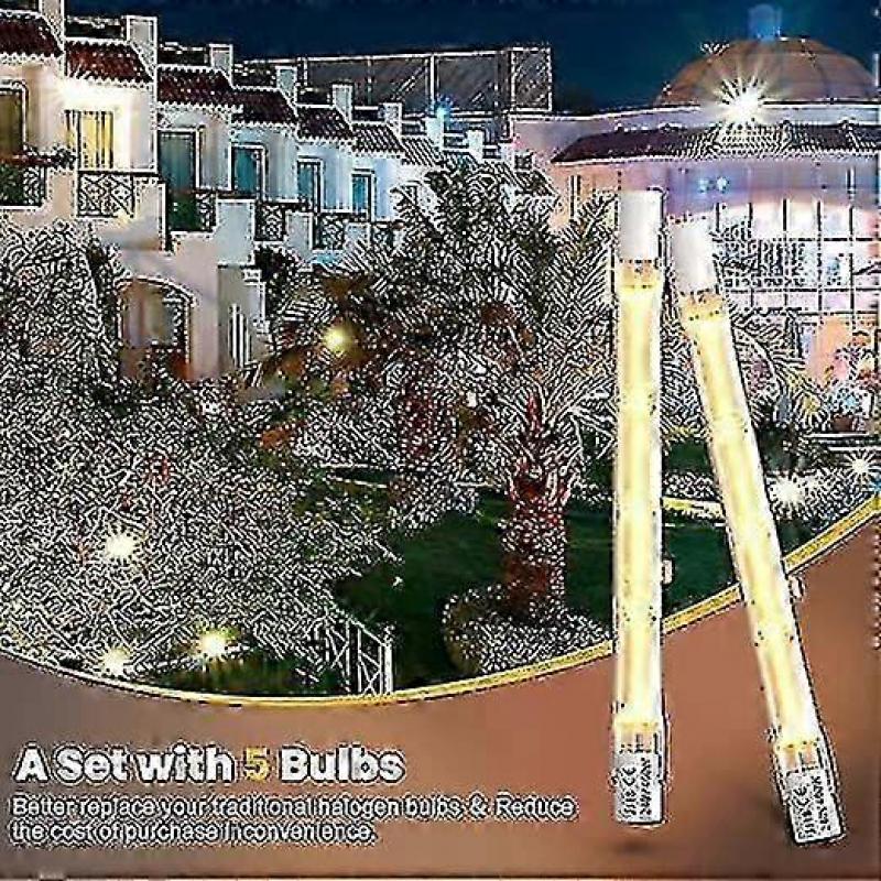 5 Stück R7s 118mm 400w Halogenlampe Stiftlampe Dimmbar Ac 220-240v 7500lm J118 Lineares Halogen-Spotlicht