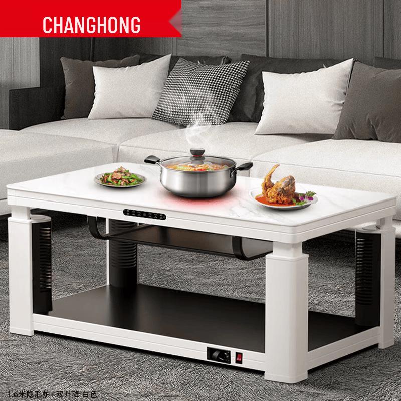 CHANGHONG Graphene Electric Warming Table with Induction Cooker CN plug (adapter included)