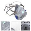 Halbgesichtsmaske Selbstabsorptionsfiltration Anti-Partikel Wiederverwendbar mit Filterwatte