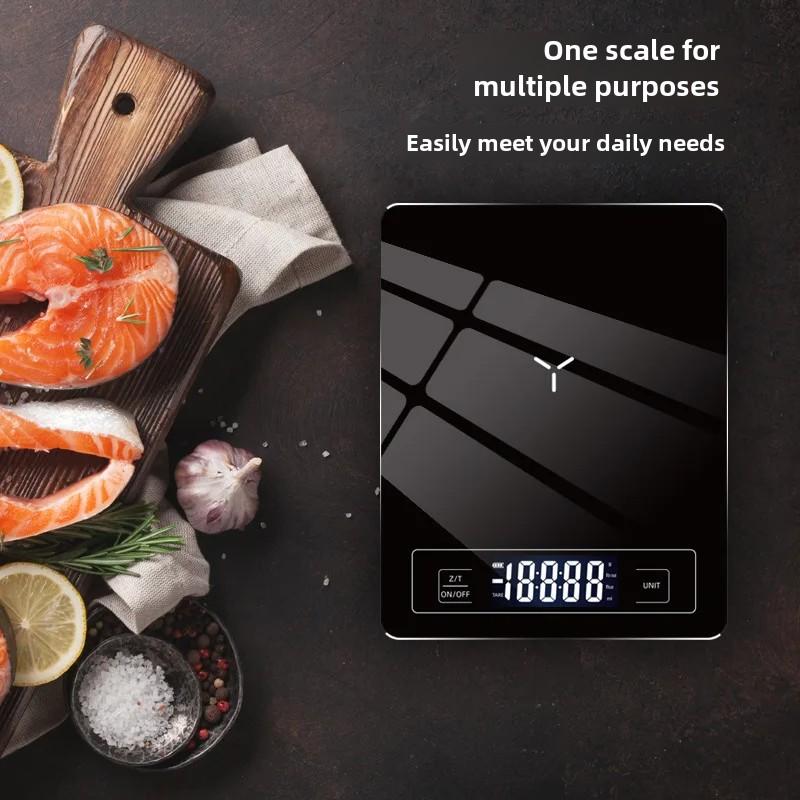Mini Kitchen Scale Electronic 1g Precision Scale for Home Use Coffee Fruit Food Scale  5kg Cross Border Trade