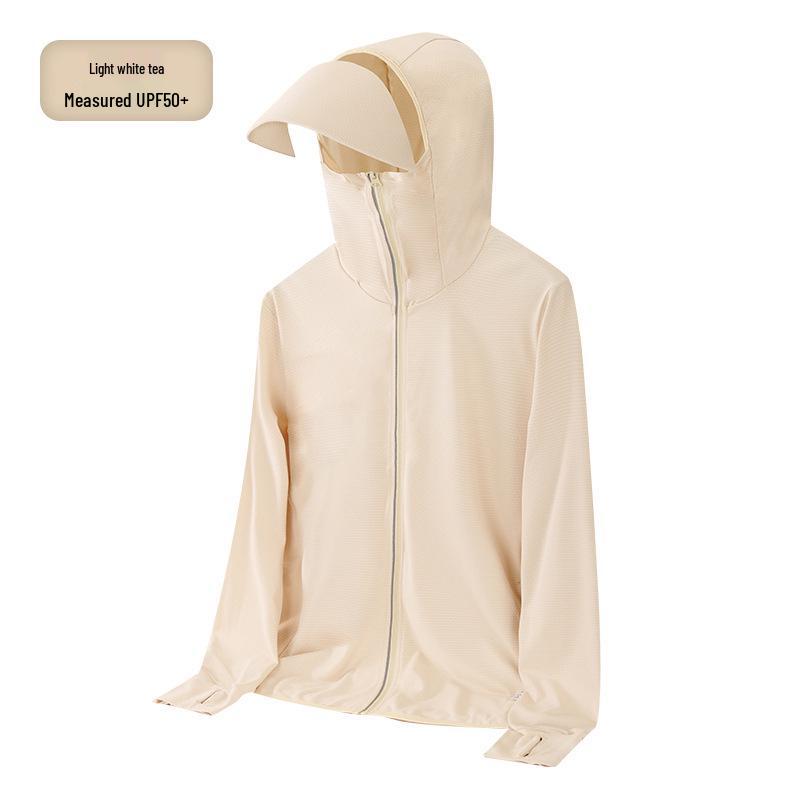 UPF50+ Ice Silk Quick-Dry Sun Protection Jacket - Breathable, Trendy, Thin Outdoor Summer Coat for Couples
