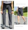 Herren Quick-Dry Stretch Outdoor Wanderhose - Atmungsaktiv, Leicht, Abnehmbar für Sommerabenteuer