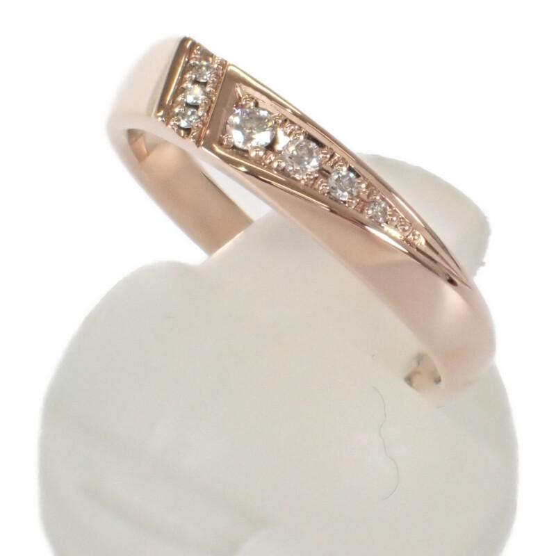 STAR JEWELRY  2PR0727 ring K18 Pink Gold Women