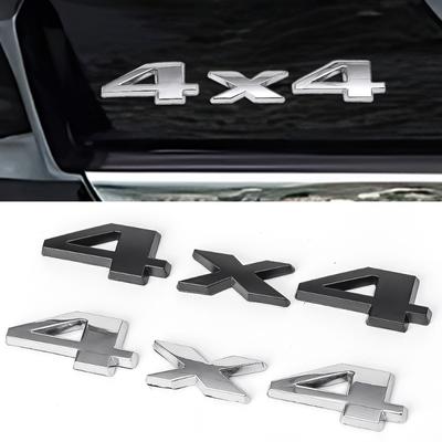 Autocollant 3D pour voiture, emblème, 4x4, quatre roues motrices, décoration extérieure universelle, 4x4, camping-car, étanche