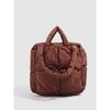 Elegant Quilted Soft Padded Large-capacity Tote Bag for Women, 2025 New Down Bag, Shoulder Bag, Tote Bag