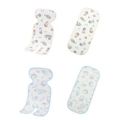 Universal Baby Cooling Pad Pushchair Seat Lining Summer Soft & Breathable Pram Cushion Mat for Pram Strollers