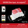 DIN Rail Multi-Out Terminal Block UKK80A-500A Neutral Blocks