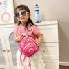 Fashionable Kids School Bag With Floral Elements And Adjustable Air Cushion Straps