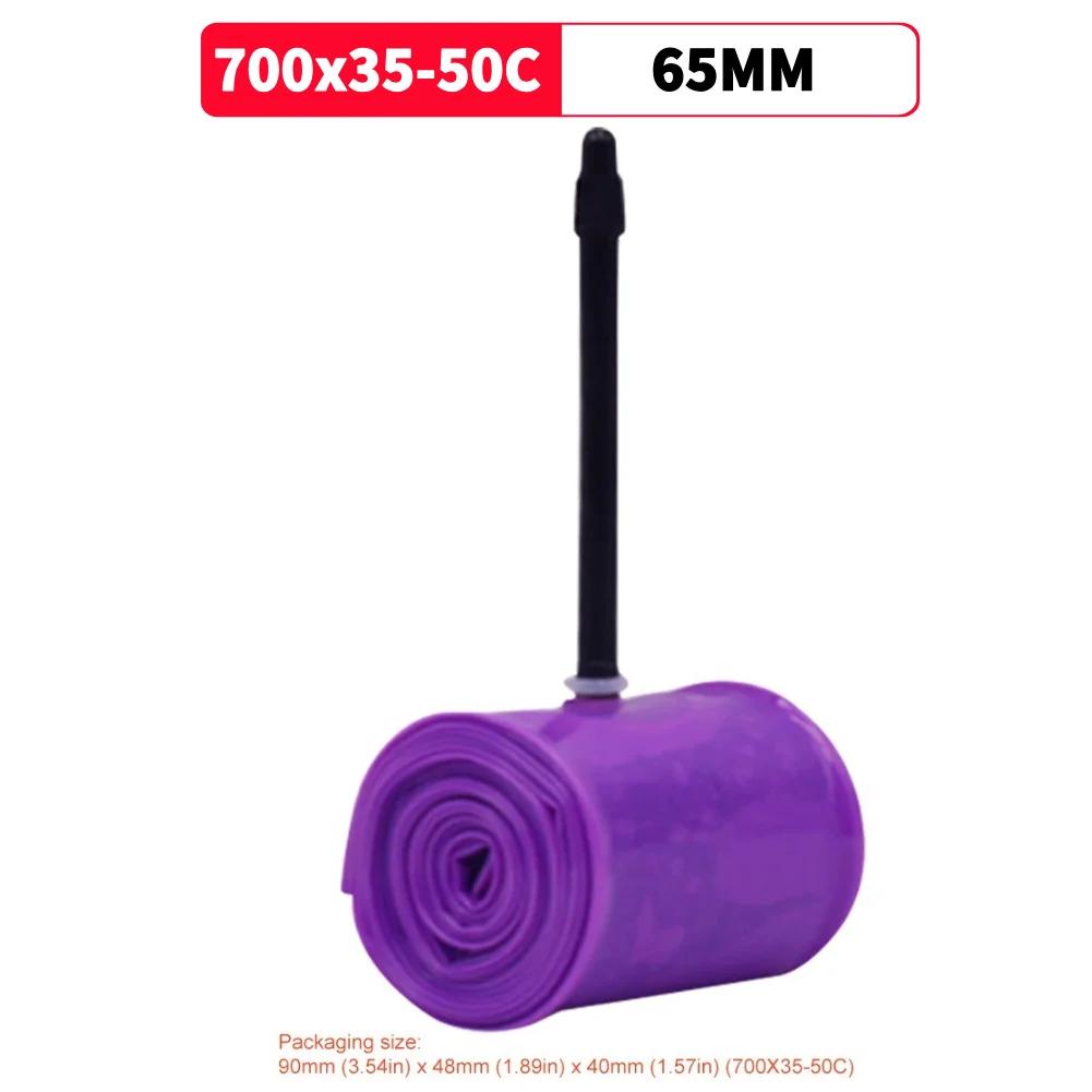 700C X 35-50C/23-32C Ultralight Bike Inner Tube 45mm/65mm/85mm Presta Valve TPU Inner Tubes Super Light Tube Bicycle Accessories