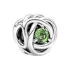 Pandora Spring Green Eternal Loop Charm Women Charm 790065C03