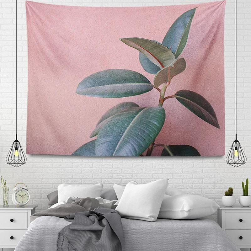 Flowers and Succulents Tapestry Home Wall Decoration Tapestry Office Living Room Tapestry