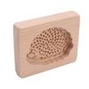 Carved Wooden Gingerbread Cookie Mold Biscuit Chocolate Press Mold 3D Baking Hedgehog Stamp Mould