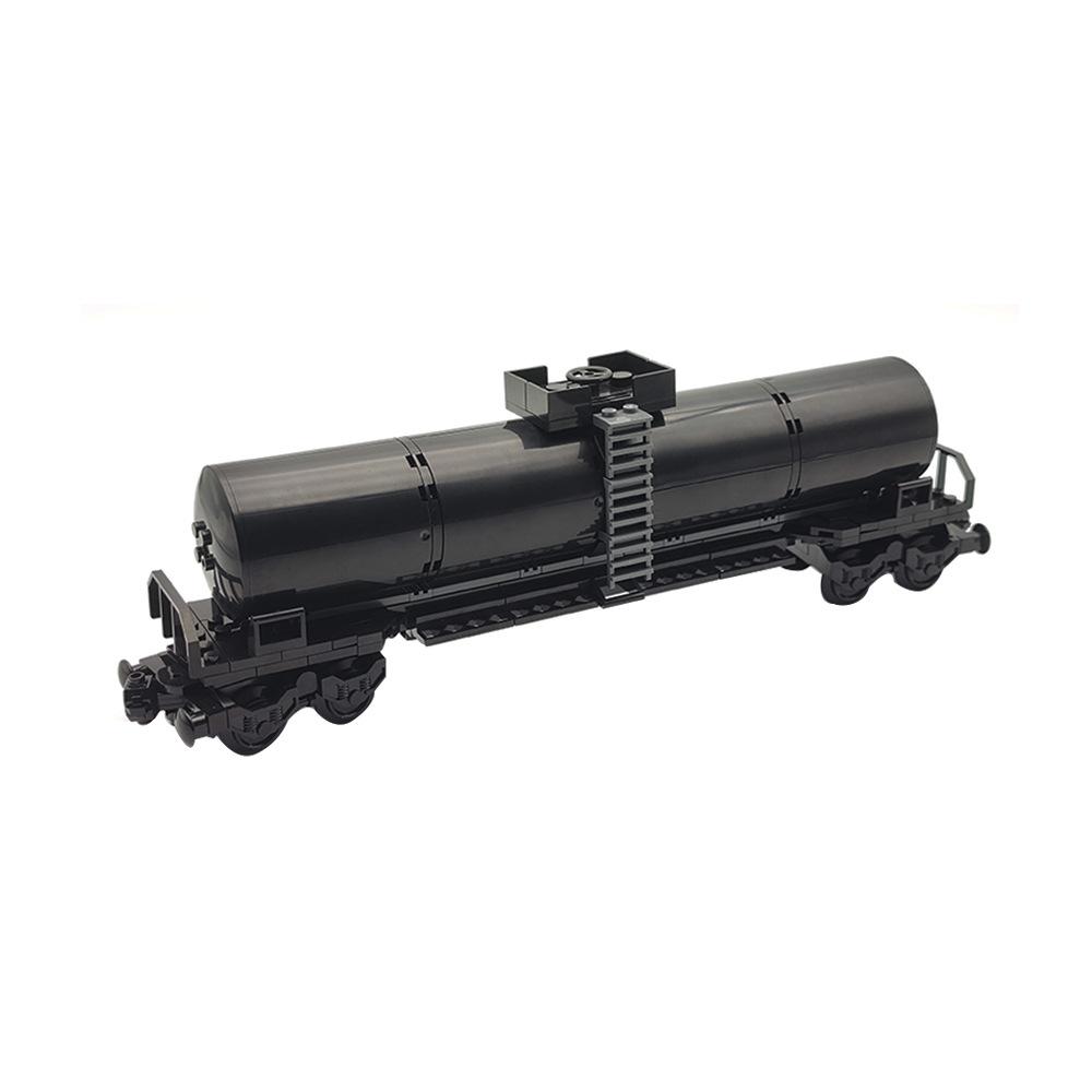 Tank car/Train Car/ Cargo Train small particle assembling building block Creative DIY MOC toy for Children