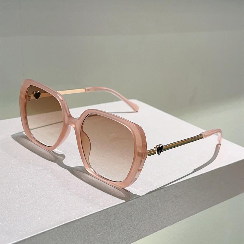 Vintage Square Sunglasses Women Fashion Cute Candy Color Rim Gradient Shades  Trendy Retro Brand Design Sun Glasses