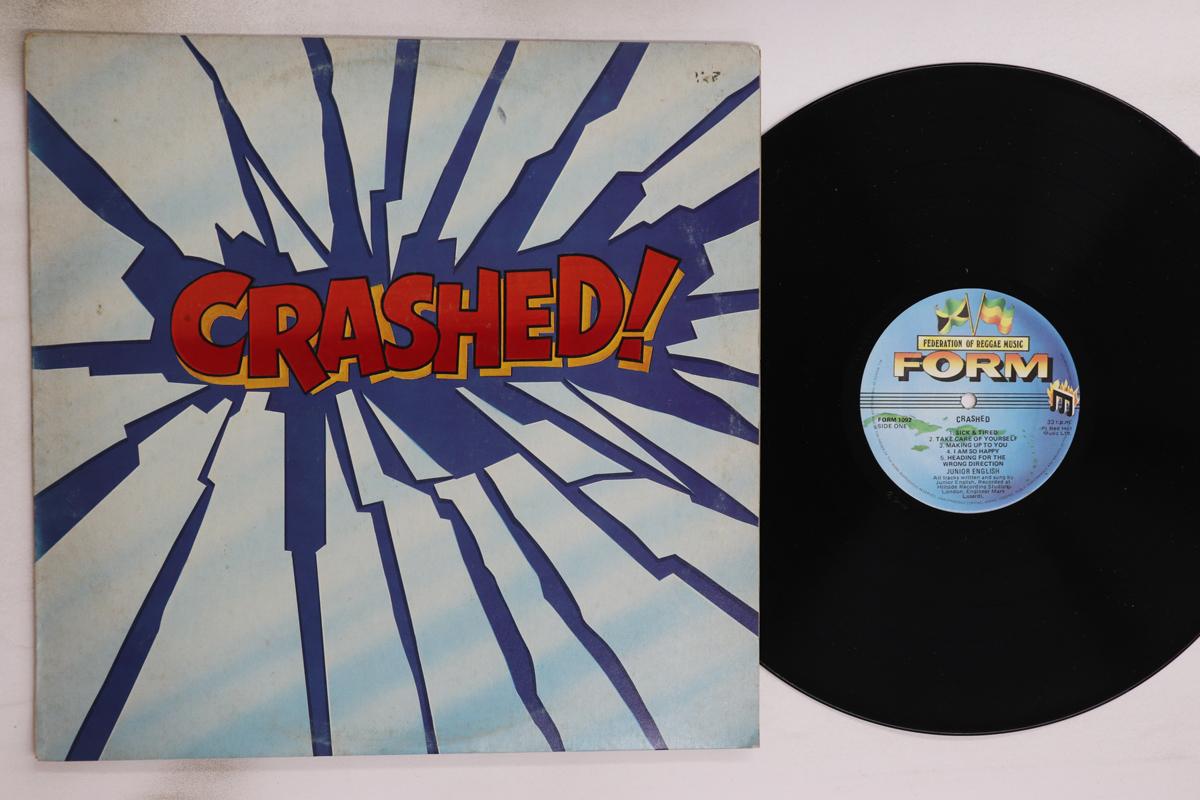 

LP Record JUNIOR ENGLISH - Crashed FORM1092 FORM 1978 UK Reggae, Ska & Dub Used