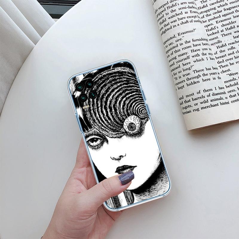 RP43 Junji Ito Tomie Phone Case for Motorola Moto E13 E15 E20 E22 E22I E22S E30 E32 E40 E7 E7I G Plus Power Play Stylus G22 G14